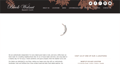 Desktop Screenshot of blackwalnutbakerycafe.com